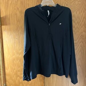 Fabletics Black Long Sleeve Top Size 2X